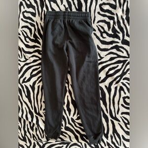Black Sweat pants made by H&M.